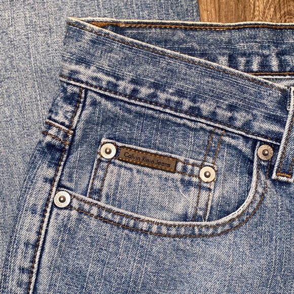 Calvin Klein highrise sand blast boot cut jean - Picture 3 of 9